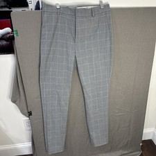 H&M Charcoal Gray Pinstripe Trousers, EUR 40 / US 8 — listing 4