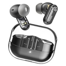 TOZO Crystal Pods (Crystal Buds) Wireless Bluetooth Earbuds with Transparent Charging Case, Black — listing 2