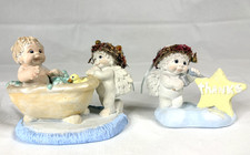 Cherub Angel in Bubble Bath Figurine with Rubber Duck — listing 3