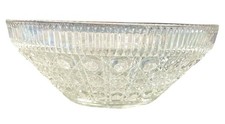 Federal Glass Windsor Button & Cane Pattern Large Serving Bowl 10.5" — listing 5