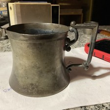 Vintage Silver-Plated Tankard / Mug with Stepped Foot and Loop Handle — listing 2
