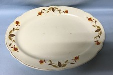 Hall China Autumn Leaf Oval Serving Platter (Jewel Tea) — listing 5