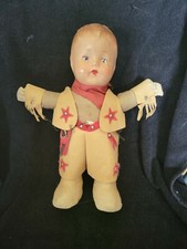 Vintage Old West Cowboy / Prospector Character Doll on Wooden Base — listing 4
