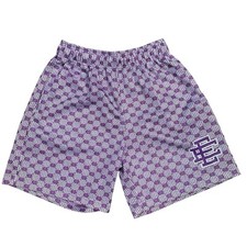 Eric Emanuel EE Basic Shorts Red Gucci Monogram Print Mesh — listing 4