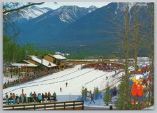 Vintage Canmore, Alberta Postcard - Canmore Nordic Centre 1988 Winter Olympics