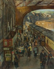 "A Street in Brittany" (1881) Fine Art Reproduction Print after Stanhope Forbes — listing 5