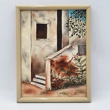 Original Signed Oil Painting on Duro Canvas Panel in Gilt Frame — listing 3