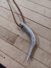 Antler Tip Pendant Necklace on Chain — listing 4