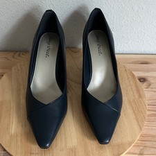 Easy Street Chiffon Women's Black Pointed-Toe Pumps Different size — listing 3