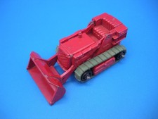 Vintage Matchbox Lesney King Size Caterpillar Crawler Tractor / Bulldozer, Yellow & Green with 'COBRA' Engine