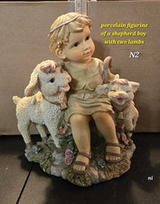 Porcelain Shepherd Boy Figurine with Staff — listing 5