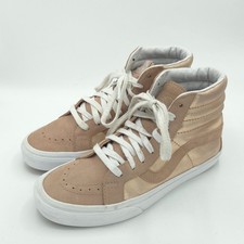 Vans Sk8-Hi Kids Rose Gold Satin & Tulle High-Top Sneakers, US Kids 1.0