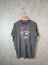 Thrills Men's Black Cotton T-Shirt, Size L