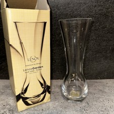 Lenox Fine Crystal Flared Bud Vases, Set of 3 with Pinwheel & Fan Cut Pattern — listing 5
