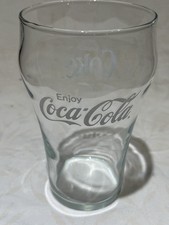 Coca-Cola "Ice Cold Coca-Cola Sold Here" Pint Glasses, Set of 2, Reproduction 1920s Sign Design — listing 4