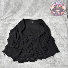 INC International Concepts Black Pencil Skirt with Gold Zipper Detail — listing 3
