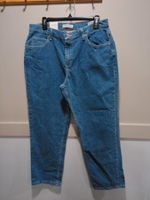 Riders by Lee Relaxed Fit Black Denim Jeans, Misses Size 16P