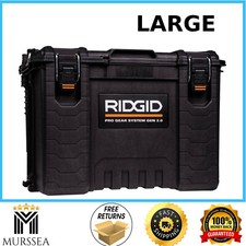 Empty Blow-Molded Power Tool Storage Case (Ridgid-style)