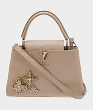Louis Vuitton Capucines BB Denim Embroidered Monogram Bag — listing 6