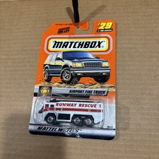 Vintage Diecast White Airport Fire/Rescue Snorkel Truck Toy — listing 5