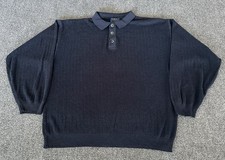 Cambridge Classics Men's Green Henley Sweater/Knit Top, Size XL — listing 2