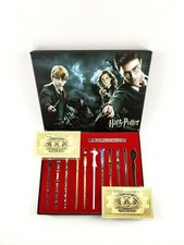 Harry Potter Style Wizard Wand, Black Textured Handle with Reddish-Brown Shaft — listing 5