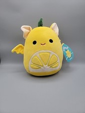 Squishmallow Lemon Bat Plush with Fangs and Wings 8 inch — listing 4