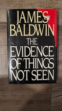 The Evidence of Things Not Seen by James Baldwin - Holt, Rinehart and Winston Hardcover — listing 3