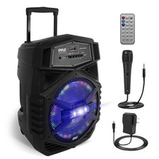 Pyle PPHP1249KT Wireless Portable PA Speaker System Pair, 12-inch, Black — listing 2