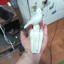 Cast Iron Bird Figurine Doorstop / Decorative Sculpture — listing 6