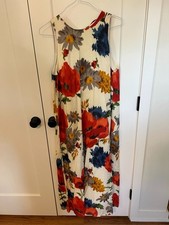 Red Floral Off-the-Shoulder Maxi Dress with Side Tie, listing 4