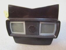 Vintage Sawyer's View-Master Model E Bakelite Stereo Viewer with 9 Reels, Black