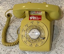 Vintage Western Electric Model 500 Black Rotary Desk Telephone — listing 2