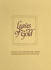 Leaves of Gold - Revised Edition, Cord-Bound Gift Anthology of Inspirational Prose & Poetry