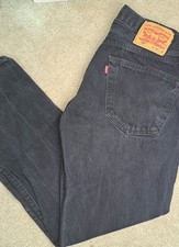Levi's 501 Original Fit Men's Jeans, Black, W32 L34, New With Tags — listing 2
