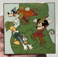 Walt Disney Gallery 'Mickey and the Beanstalk' Framed Enamel Pin Set - Limited Edition — listing 2