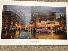 "Evening at the Paramount" Signed & Numbered Limited Edition Print by Dave Barnhouse — listing 2