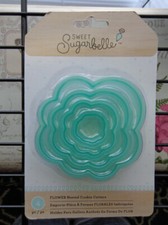Sweet Sugarbelle Flower Nested Cookie Cutters 4-Piece Set