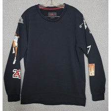 Jordan Jumpman Photo Graphic Fleece Crewneck Sweatshirt, Black, Size XXL, listing 4