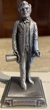 Vintage Pewter Abraham Lincoln Caricature Figurine — listing 3