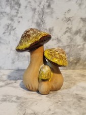 Sculptural Ceramic Mushroom Cluster Vase in Matte White — listing 3