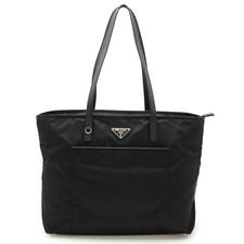Prada Vela Nylon Cosmetic Pouch Contenitore in Brandy — listing 5