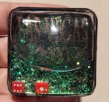 Millennium 2000 "Happy New Year" Champagne Bottle Snow Globe with Silver-Tone Ice Bucket Base — listing 6
