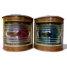 Assorted Lot: Vintage Cast Aluminum Marine Navigation Lights, Antique Sad Iron, Craft Paint & Misc Items — listing 5