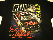 Vintage Dale Earnhardt Jr. NASCAR #3 "New Dawn" Black Graphic T-Shirt, Size XL — listing 4