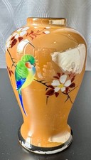 Vintage Japanese Peach Lusterware Twin-Handled Vase — listing 6