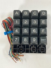 Vintage German External USB/PS2 Numeric Keypad with Function Keys PS/2 connector