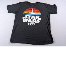 Star Wars 1977 Retro Sunset X-Wing Graphic T-Shirt — listing 5