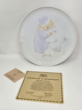 Precious Moments "Wishing You Roads Of Happiness" Mini Collector Plate — listing 3