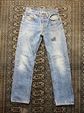 Levi's 501 Original Fit Straight Leg Jeans, W34 L34, Made in USA — listing 2